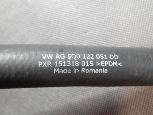 VW PASSAT B8 wiring hose pipe 5Q0121053C