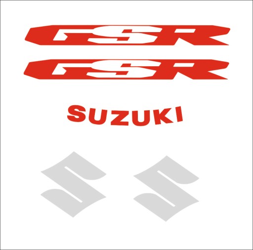 Zdjęcie oferty: Naklejki Suzuki Gsr 600, 750, Gsr600, Gsr750 Kpl