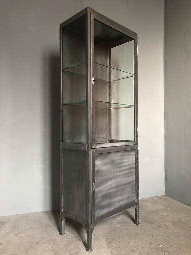 Zdjęcie oferty: Szafka metalowa INDUSTRIALNA witryna szklana LOFT