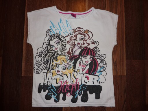 Zdjęcie oferty: *ŚLICZNA BLUZKA Z MONSTER HIGH**R. 134 CM**