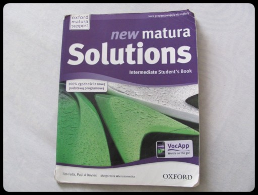 Zdjęcie oferty: New Matura Solutions OXFORD - kurs do matury
