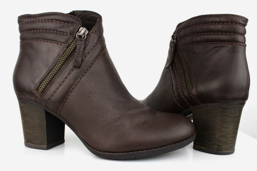 Zdjęcie oferty: Clarks SKÓRA NAT. botki buty r 39,5 Nowe -60%