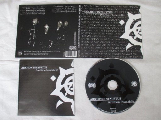 Zdjęcie oferty: ARKHON INFAUSTUS Perdition Insanabilis CD