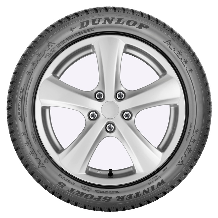 2× PNEU D'HIVER DUNLOP WINTER SPORT 5 235/55R17 99 V PRZYCZEPNOSC SUR SNIEGU (3PMSF) photo 4 - milautoparts-fr.ukrlive.com