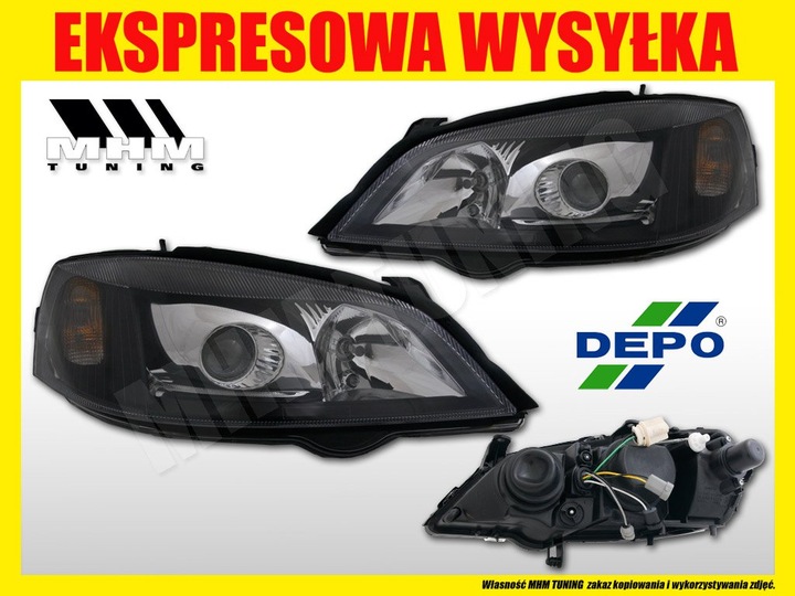 LAMP LAMP OPEL ASTRA II 2 G LENS XENON photo 2 - milautoparts-fr.ukrlive.com