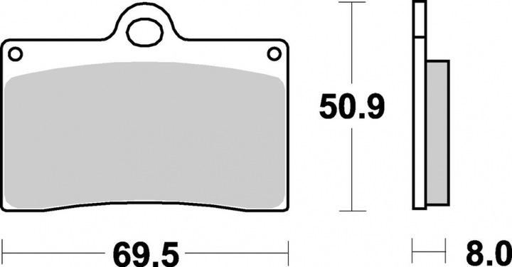 SBS PADS DUCATI 748 BIPOSTO 95-98 750 MONSTER photo 4 - milautoparts-fr.ukrlive.com