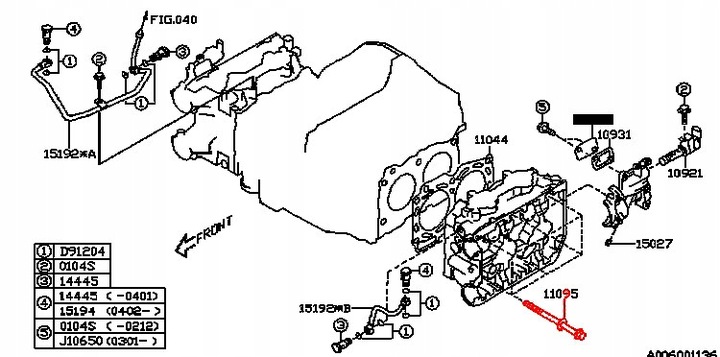 VIS CULASSE SUBARU IMPREZA/LEGACY/FORE SUBARU AVEC 11095AA042 COMPLET DE VIS photo 5 - milautoparts-fr.ukrlive.com