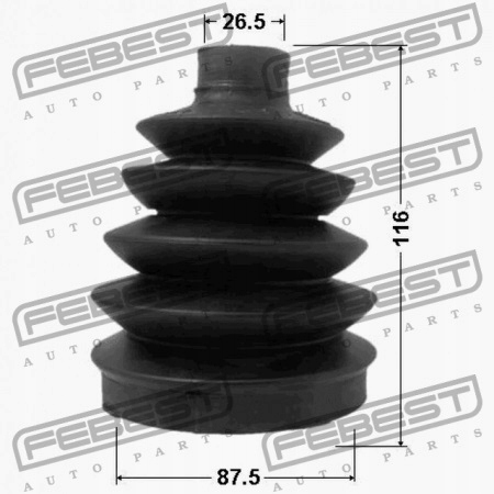 PROTECTION AXLE SWIVEL HALF-AXLE TOYOTA AVENSIS COROLLA SIENNA LEXUS 330 350 RX300 photo 4 - milautoparts-fr.ukrlive.com