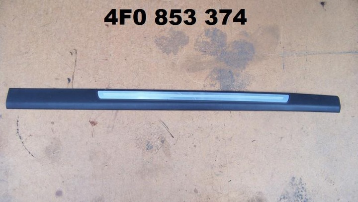 AUDI A6 C6 4F0 FACING, PANEL SILL DOOR RIGHT FRONT photo 2 - milautoparts-fr.ukrlive.com