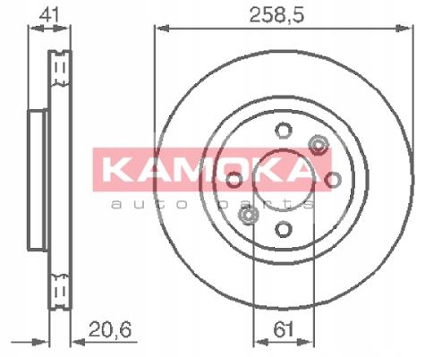 DISCS BRAKE 2 PIECES FRONT DACIA LOGAN 1.5 DCI photo 2 - milautoparts-fr.ukrlive.com