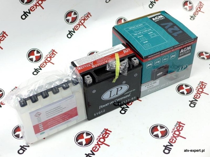 BATTERY LUCKY STAR SP 250 300 ACCESS YTX-12BS photo 2 - milautoparts-fr.ukrlive.com