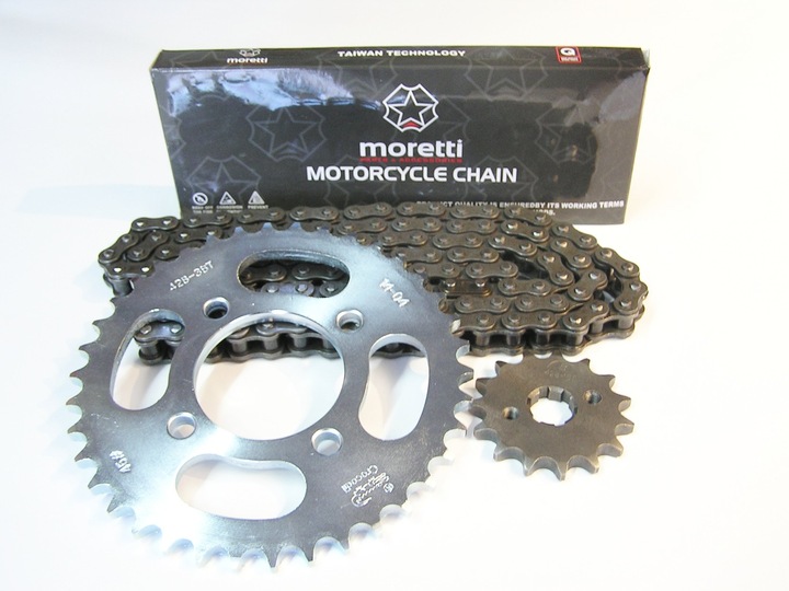 CHAIN STARS DRIVING GEAR ROMET ZXT Z-XT 50 15/47 photo 1 - milautoparts-fr.ukrlive.com