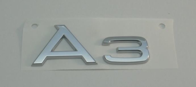 EMBLEM SIGN BOOTLID REAR AUDI A3 8P 8V ORIGINAL LOGO photo 2 - milautoparts-fr.ukrlive.com