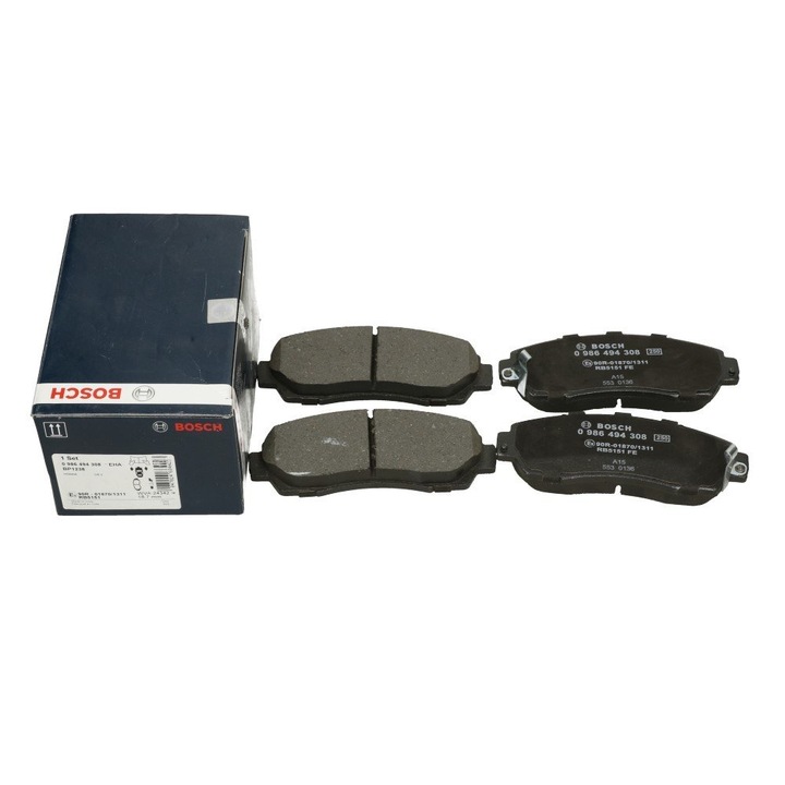 BOSCH 0 986 494 308 SET PADS BRAKE photo 14 - milautoparts-fr.ukrlive.com