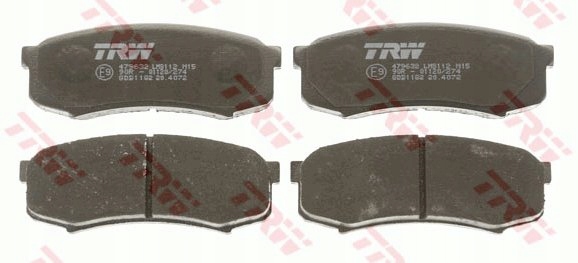 DISCS PADS TRW REAR - TOYOTA LAND CRUISER J12 photo 3 - milautoparts-fr.ukrlive.com