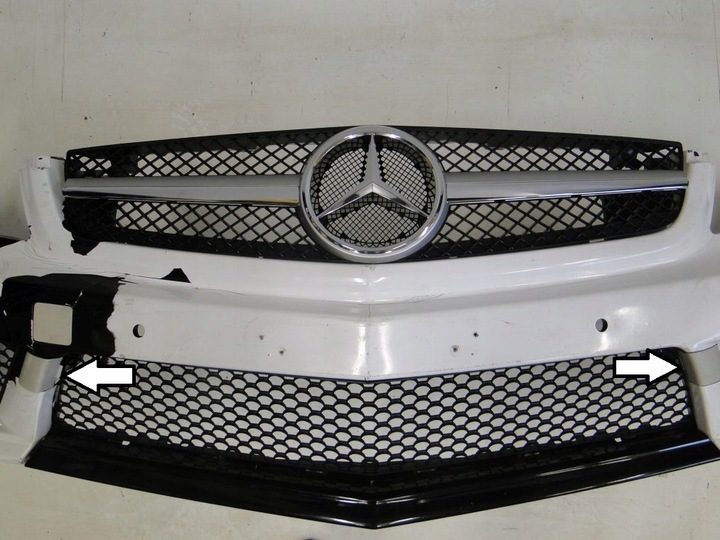 MERCEDES SL R230 AMG FACELIFT BLIND PLUG COVER BUMPER photo 2 - milautoparts-fr.ukrlive.com