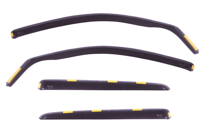 SIDE-WINDOW DEFLECTORS HEKO TOYOTA HILUX VII 2005-15 4 PC. photo 10 - milautoparts-fr.ukrlive.com