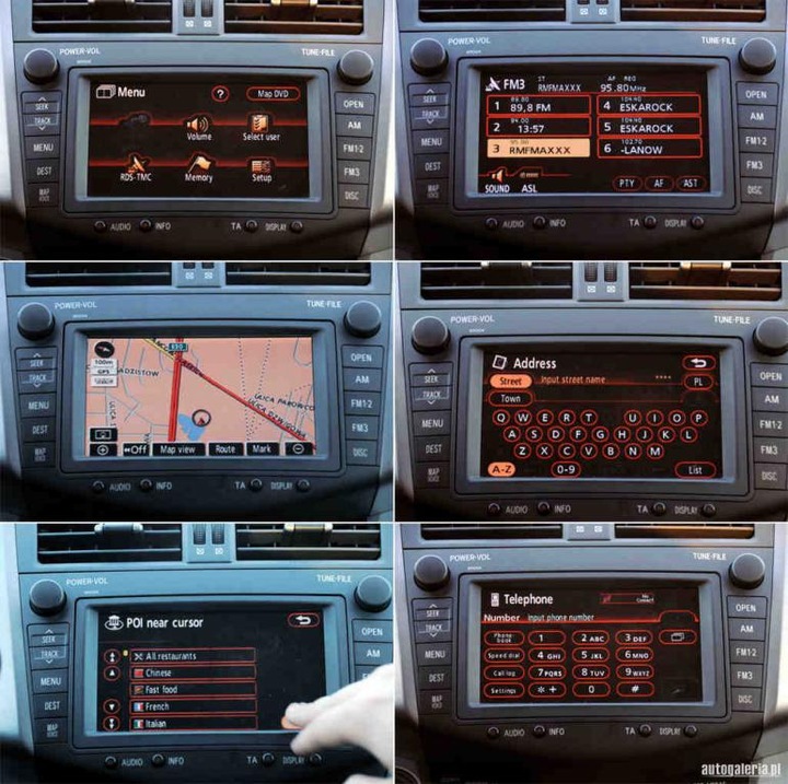 NAVIGATION TOYOTA RAV4 MP3 BLUETOOTH POLISH MENU photo 1 - milautoparts-fr.ukrlive.com