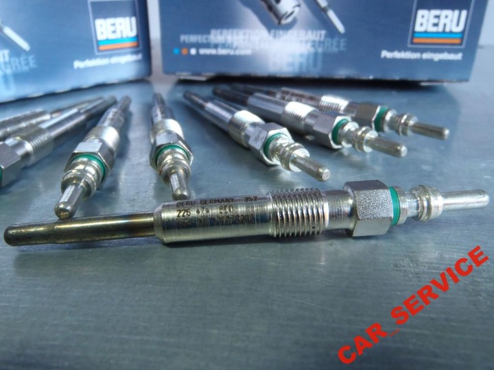 PLUGS ZAROWE BERU A2 A3 A6 BORA POLO SHARAN TDI photo 3 - milautoparts-fr.ukrlive.com