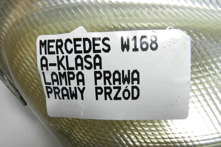 LAMP RIGHT FRONT MERCEDES W168 A-CLASS 97-01 photo 3 - milautoparts-fr.ukrlive.com