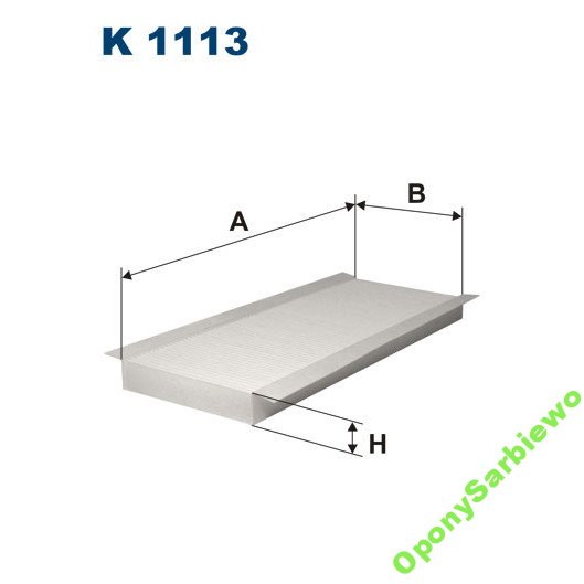 FILTER CABIN FILTRON FIL K1113 photo 1 - milautoparts-fr.ukrlive.com