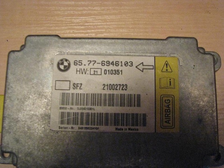 SENSOR AIR BAG BMW 7 E65 E66 photo 2 - milautoparts-fr.ukrlive.com