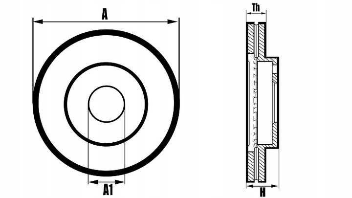 SET BRAKE DISCS 282MM + PADS FRONT SIG92993+SIG53407 photo 2 - milautoparts-fr.ukrlive.com