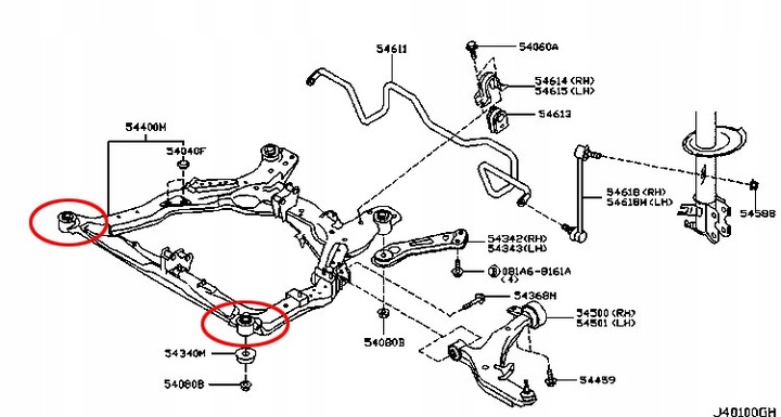 NISSAN MURANO [Z50] BUSHING SWINGARM FRONT photo 4 - milautoparts-fr.ukrlive.com