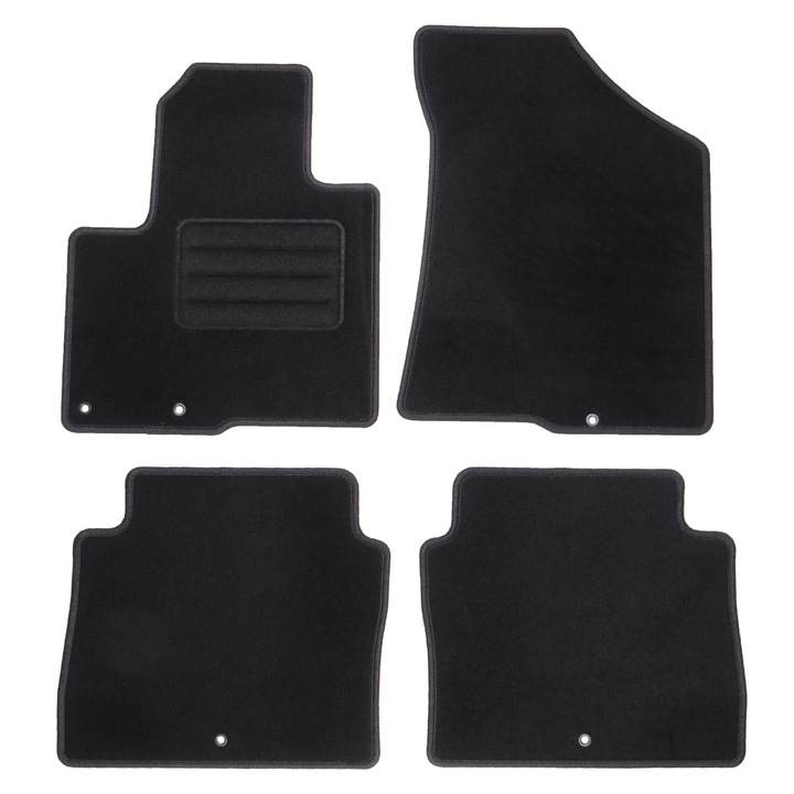 HYUNDAI SANTA FE II FACELIFT 2010-2012 MATS BASIC photo 1 - milautoparts-fr.ukrlive.com