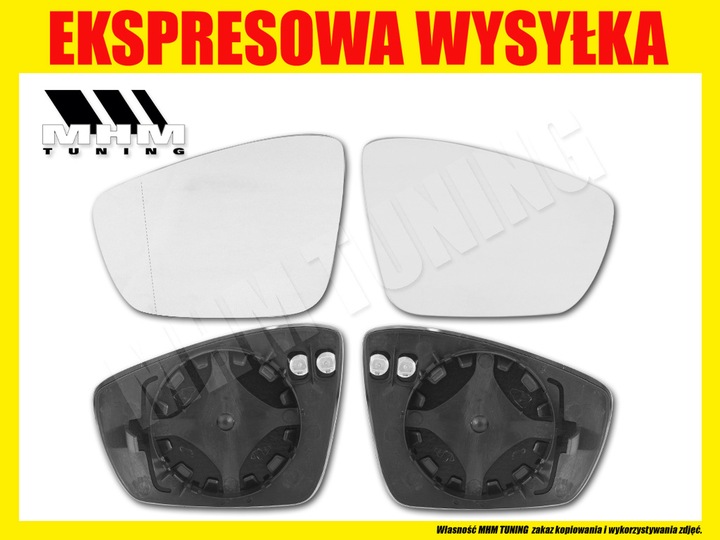 LINER HEATED MIRROR VW POLO 6R0 V 5 2009-2015 photo 2 - milautoparts-fr.ukrlive.com