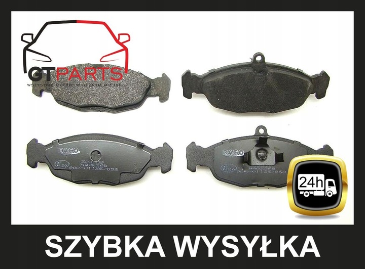 DISQUES 2 PC. + SABOTS DE FREIN AVANT OPEL ASTRA F VECTRA LANOS NEXIA photo 4 - milautoparts-fr.ukrlive.com