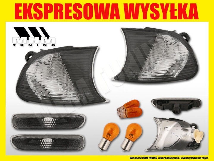 DIRECTION INDICATOR BLINKER BMW 3 E46 COUPE FACELIFT SMOKE FK photo 2 - milautoparts-fr.ukrlive.com