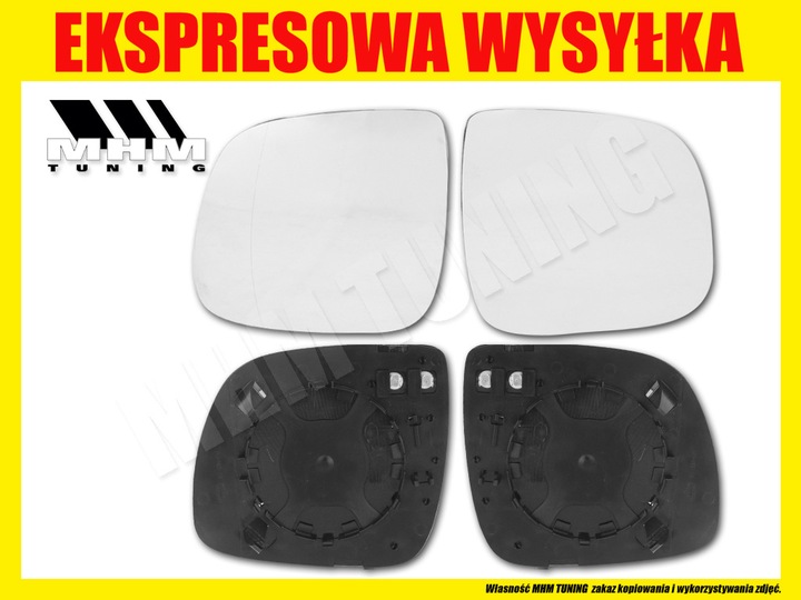 LINER MIRROR VW TOUAREG 7L2 FACELIFT 07- AUDI Q7 4L0 photo 2 - milautoparts-fr.ukrlive.com