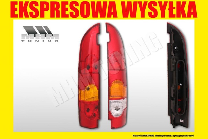 LAMP REAR RENAULT KANGOO I 1 FACELIFT 2003-2008 DOOR photo 2 - milautoparts-fr.ukrlive.com