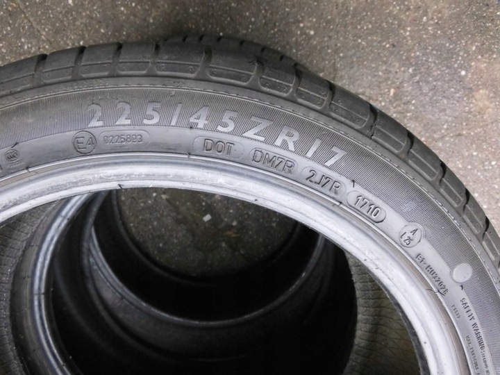 TIRE 225/45R17 91W DUNLOP SP SPORT 01A 6,66MM photo 7 - milautoparts-fr.ukrlive.com