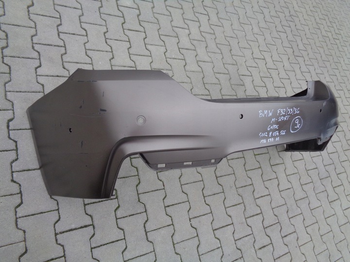 BMW 4 M4 F32 F33 F36 REAR BUMPER M PACKAGE 8054566 photo 2 - milautoparts-fr.ukrlive.com