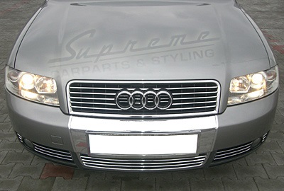 RADIATOR GRILLE FACING, PANEL CHROME AUDI A3 8L A4 B4 B5 A6 C5 C4 80 photo 5 - milautoparts-fr.ukrlive.com