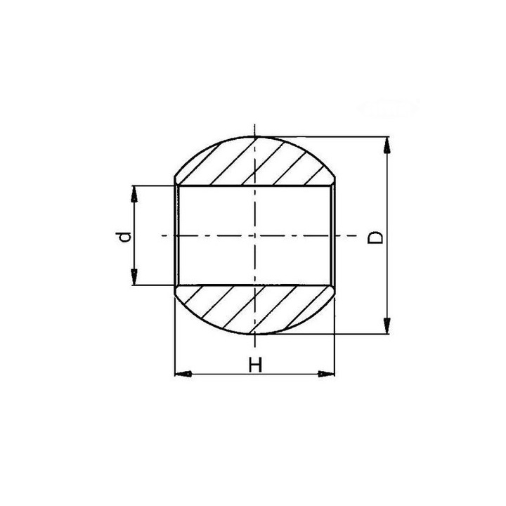 BALL FOR HAKOW CAT 3 64X37X45MM photo 2 - milautoparts-fr.ukrlive.com