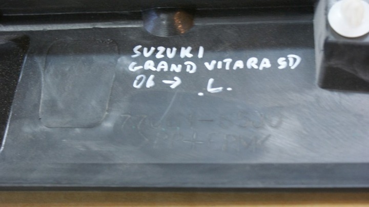 SUZUKI GRAND VITARA 5D FACING, PANEL FACING SILL LEFT photo 4 - milautoparts-fr.ukrlive.com