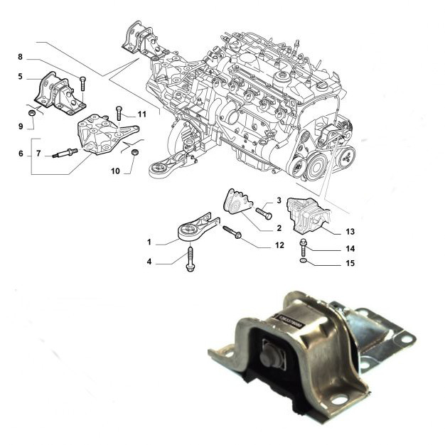 FEBI 32279 LOZYSKOWANIE ENGINE photo 2 - milautoparts-fr.ukrlive.com