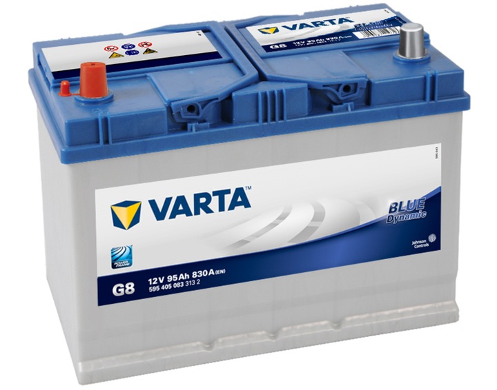 BATTERY 95AH/830A L+ VARTA G8 BLUE DYNAMIC photo 1 - milautoparts-fr.ukrlive.com