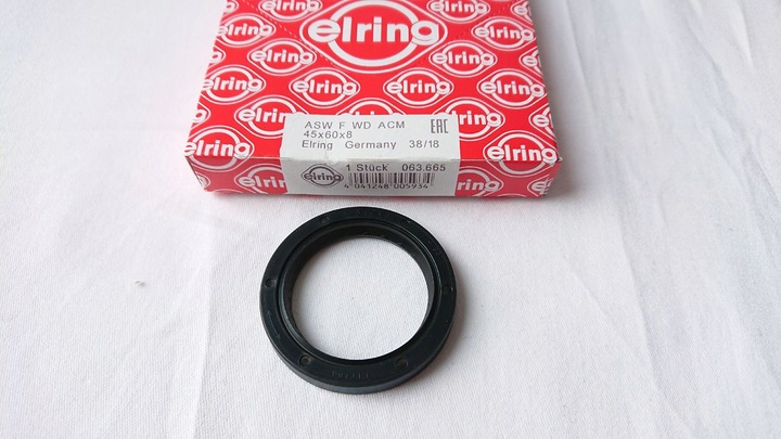 SEAL HALF-AXLE ELRING 063.665 VW PASSAT B5 photo 1 - milautoparts-fr.ukrlive.com