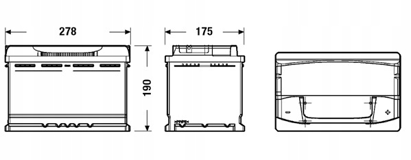 BATTERY VARTA SILVER DYNAMIC 77AH, 780A, E44 photo 2 - milautoparts-fr.ukrlive.com