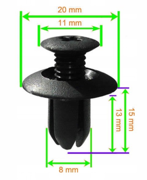 DE COLLECTEUR RIVET COMPLET HYUNDAI SANTA FE SONATA 10 D'UNE PIÈCES photo 4 - milautoparts-fr.ukrlive.com