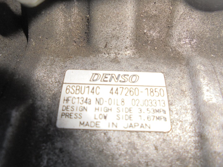 DENSO 447260-1850 COMPRESSEUR DU CLIMATISEUR photo 2 - milautoparts-fr.ukrlive.com