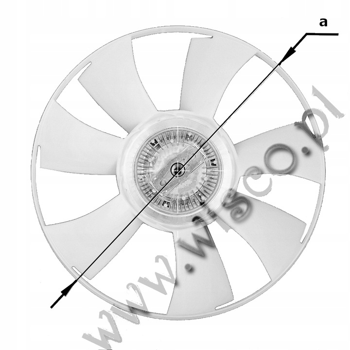 VW LT VENTILATEUR EMBRAYAGE COUPLEUR VISQUEUX VISCO-COUPLEUR ORIGINAL photo 2 - milautoparts-fr.ukrlive.com