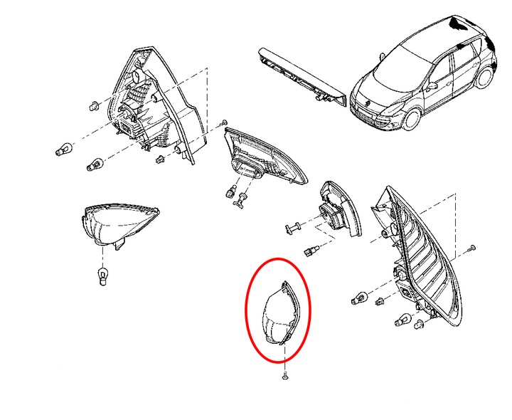 RENAULT CAPTUR I LAMP FOG LAMP 265850007R photo 4 - milautoparts-fr.ukrlive.com