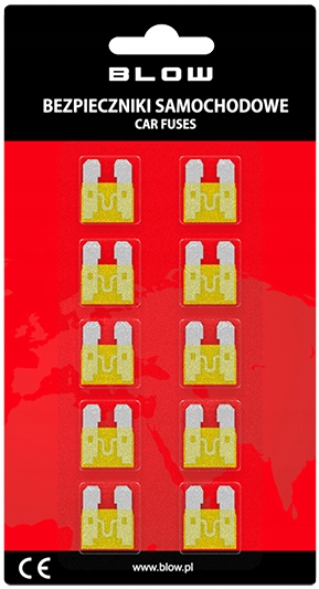 FUSES AUTOMOTIVE 20A 10SZT.________1521-10 photo 1 - milautoparts-fr.ukrlive.com