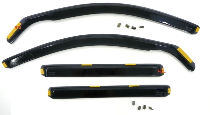 SUZUKI GRAND VITARA II 2005-2014R SIDE-WINDOW DEFLECTORS DOOR photo 1 - milautoparts-fr.ukrlive.com