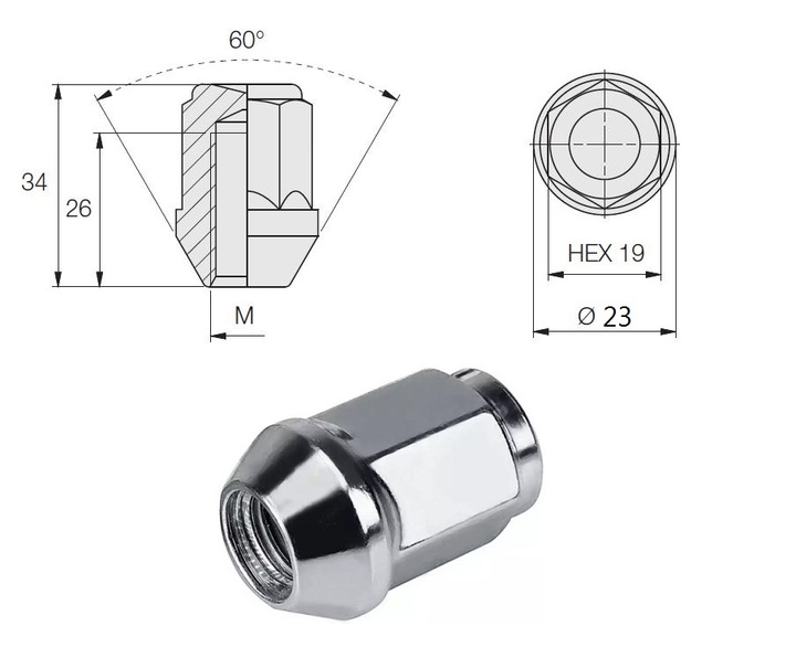 SCREWS KOL JEEP FORD DODGE 1/2 INTEGRAL SET 20SZ photo 3 - milautoparts-fr.ukrlive.com